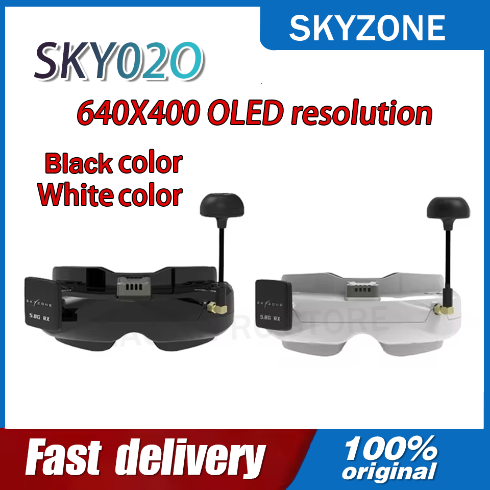 Goggles Fpv - Lunettes FPV SKYZONE SKY02O OLED 5.8GHz