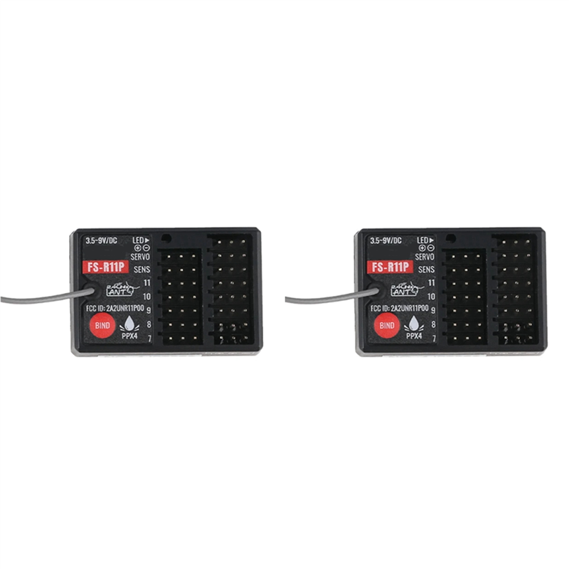 Flysky Transmitter - 2 récepteurs FS-R11P pour télécommande FLYSKY