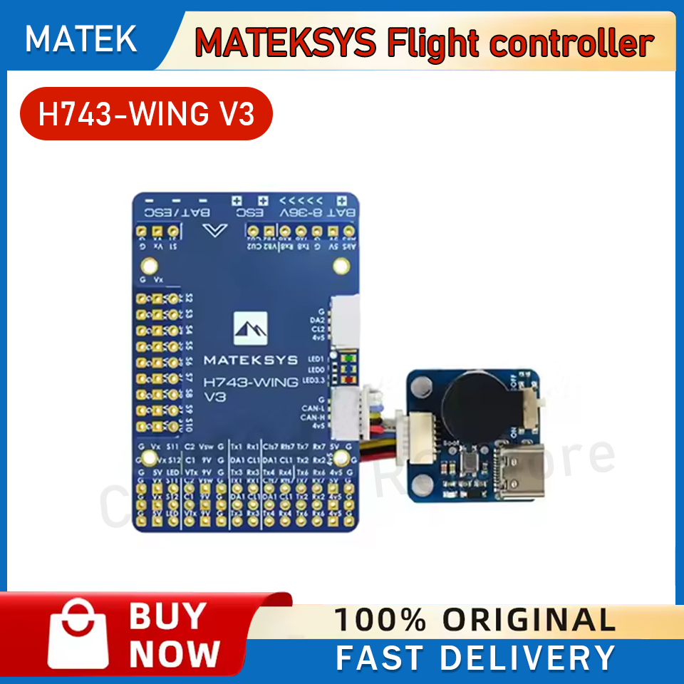 Flight Controller - MATEK MATEKSYS contrôleur de vol H743-WING