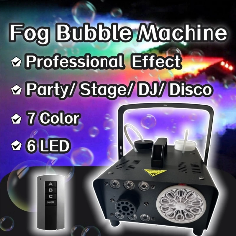 Smoke Stopper - Machine à bulles de fumée télécommandée