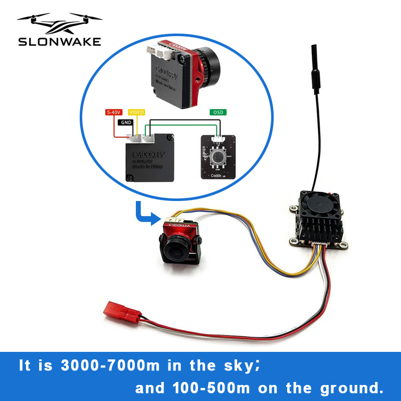 Fpv Camera - Émetteur sans fil FPV longue portée