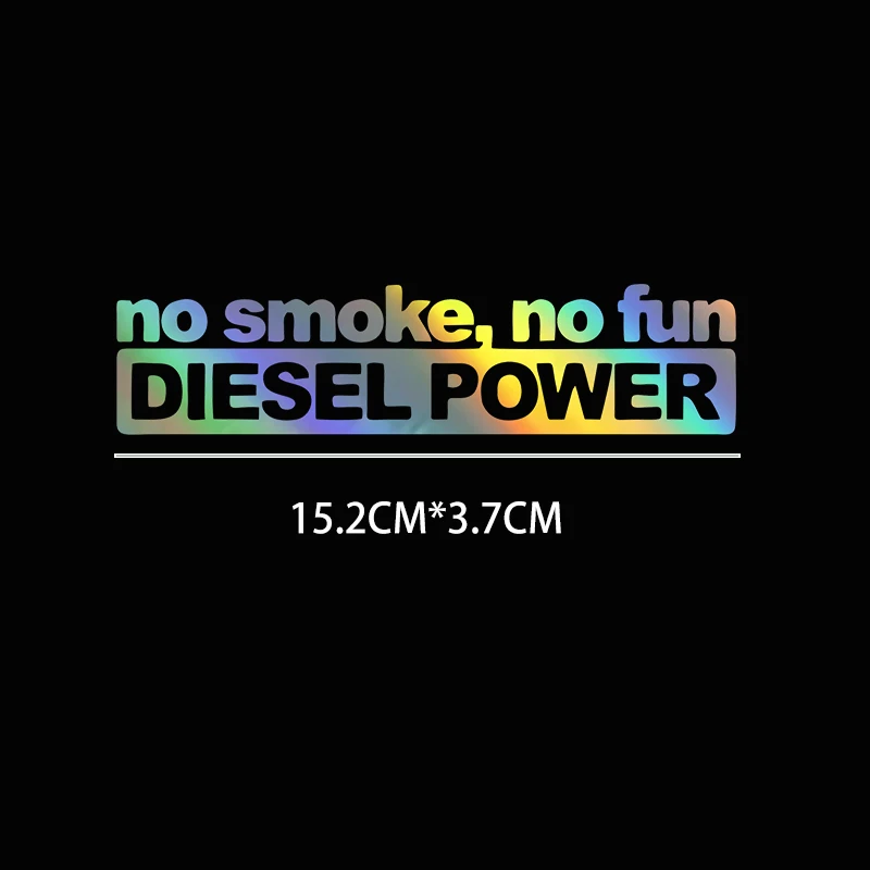 Smoke Stopper - Autocollants de voiture 15.2x3.7cm, sans fumée,