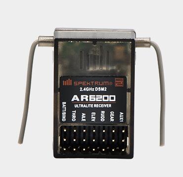Radio Transmitter 2.4Ghz - Spektrum AR6200 2.4GHz 6CH récepteur prise