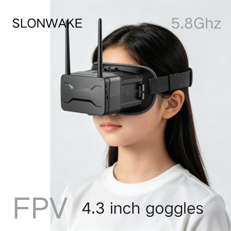 Goggles Fpv - Lunettes FPV 5.8G 4,3 pouces 480*272