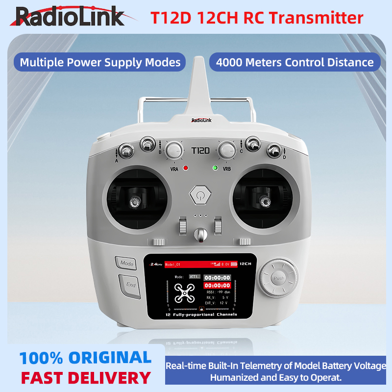 RadioLink T12D Émetteur RC 12  - Radio Transmitter 2.4Ghz avis et prix