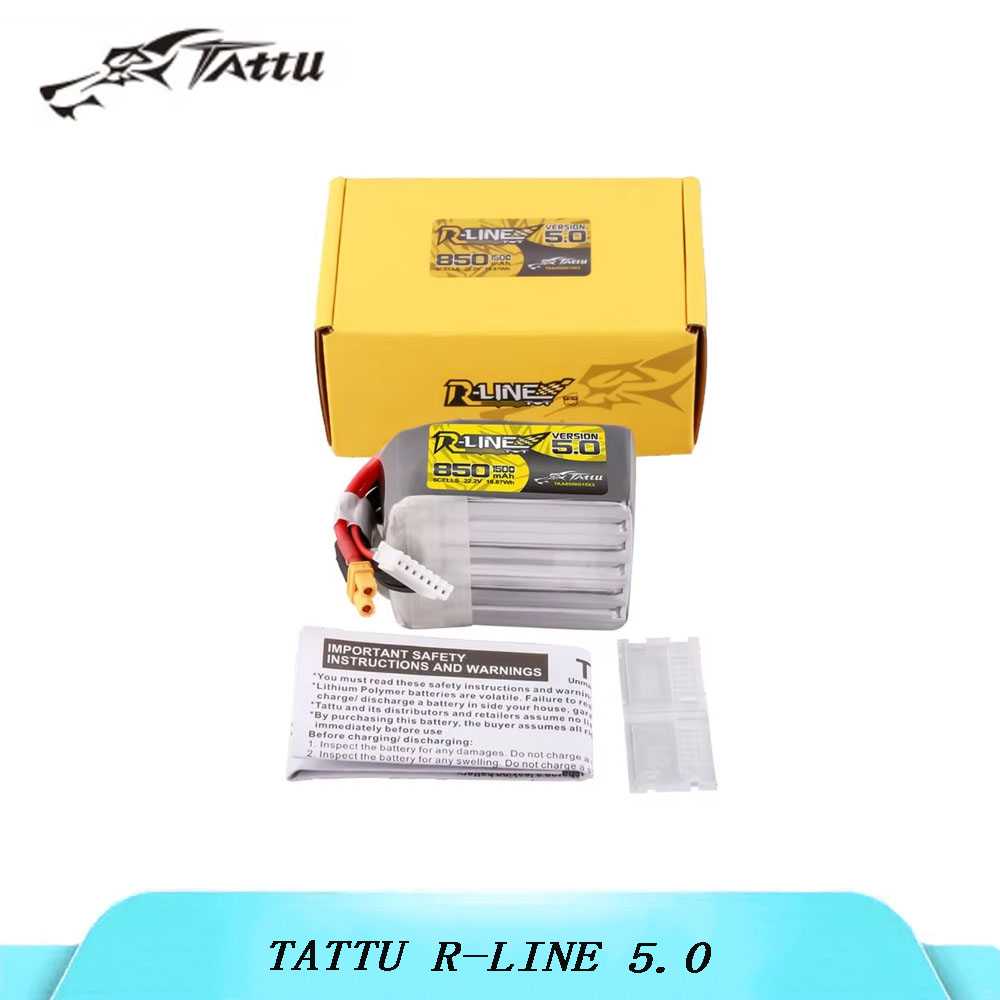 TATTU R-LINE 5.0 3S 4S 6S batt - Lipo Battery 6S avis et prix