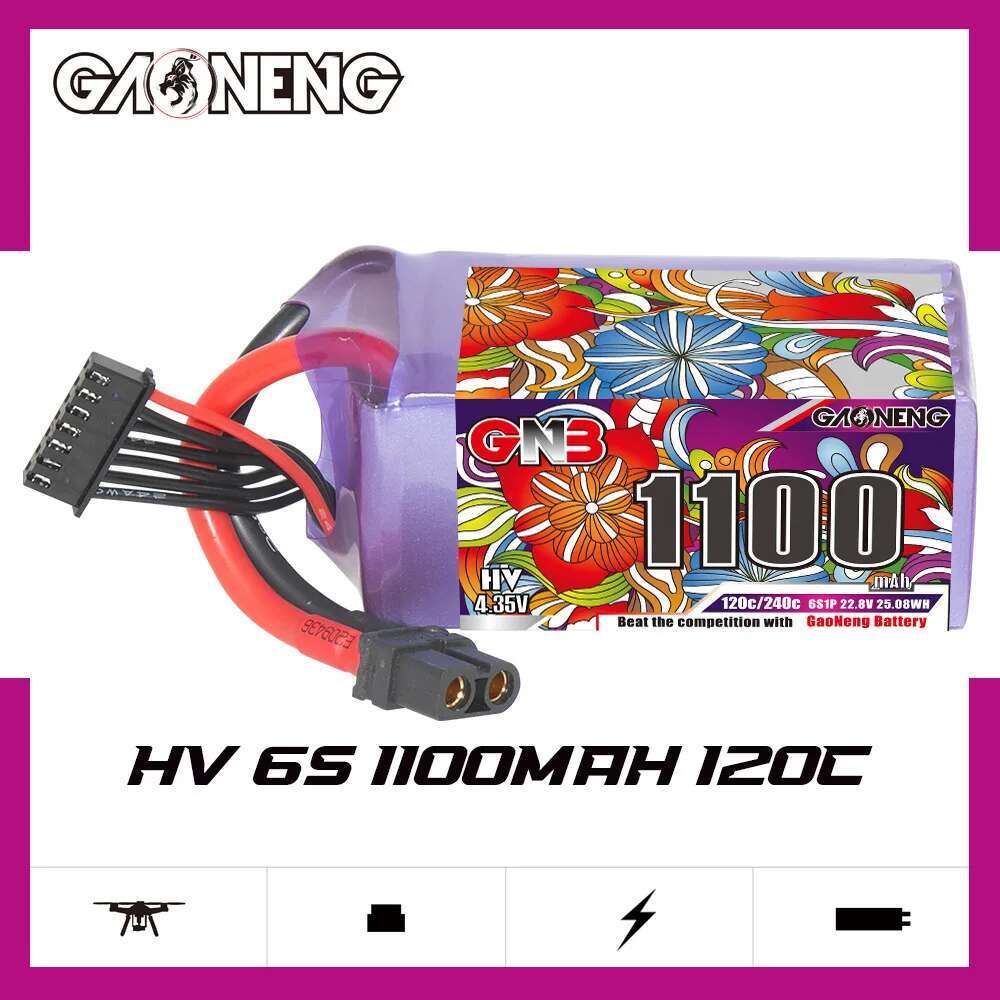 2 pièces GNB 6S Lipo batterie  - Lipo Battery 6S avis et prix