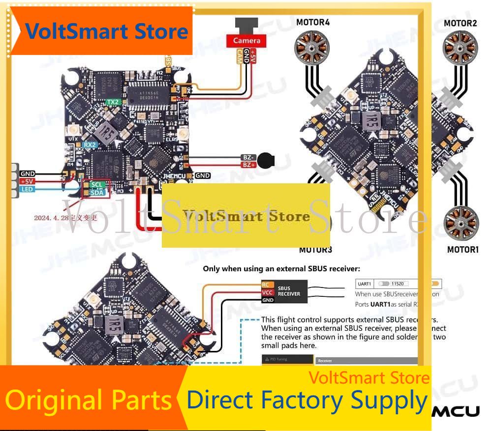 Contrôleur de vol VoltSJHEMCU  - Betaflight Fc avis et prix