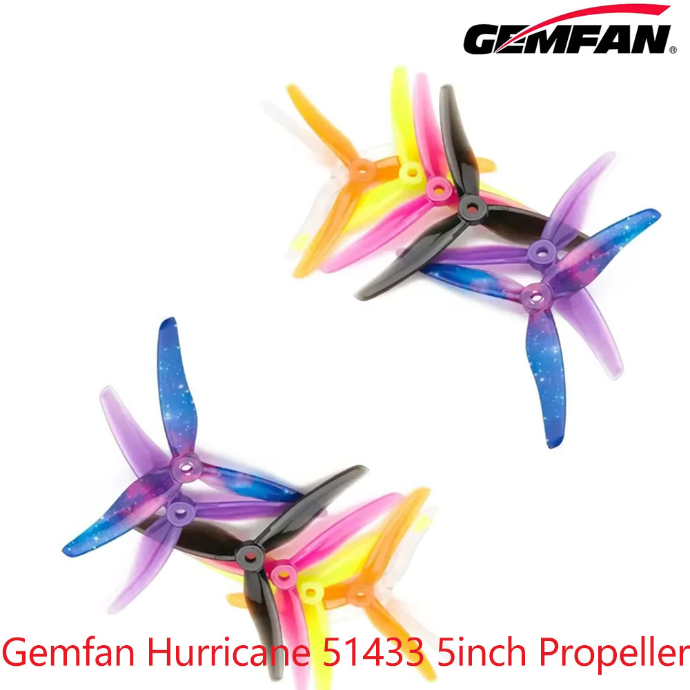 12 paires d'hélices Gemfan Hur - 5 Inch Propeller avis et prix
