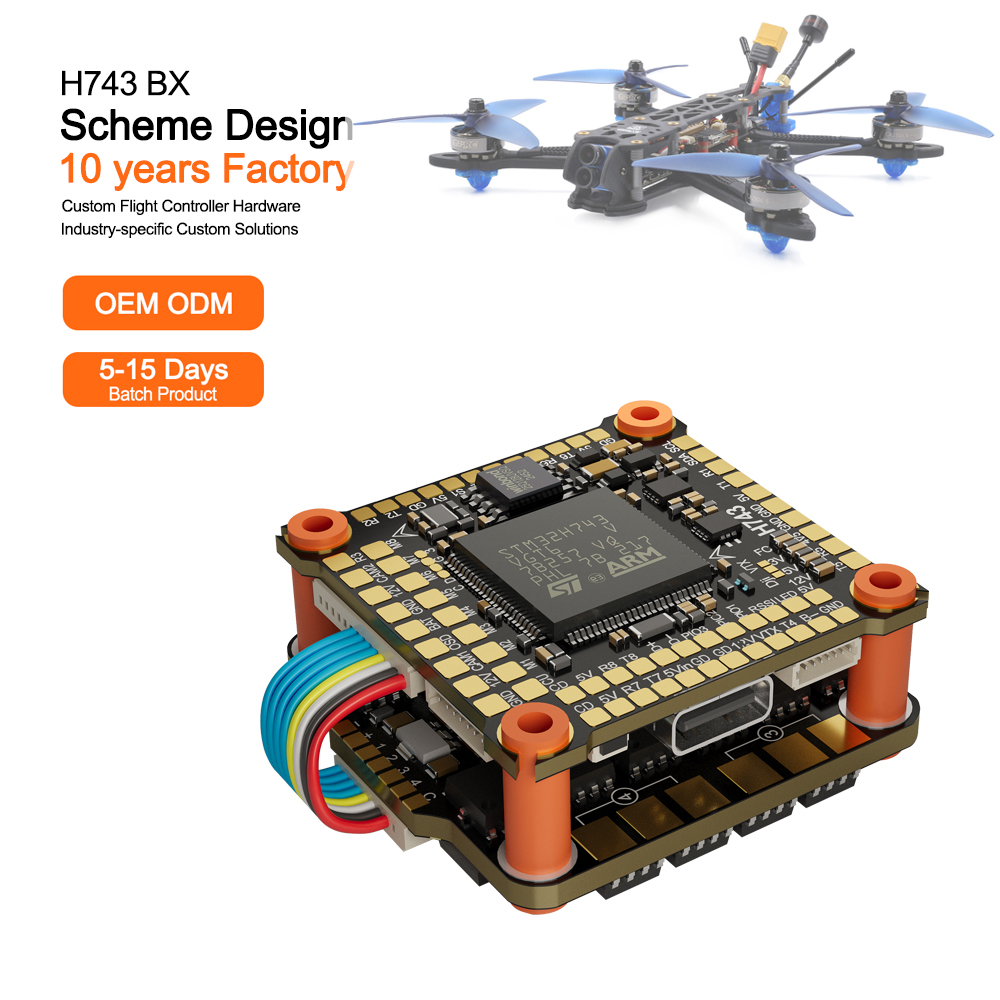Contrôleur de vol H743 Metal M - Betaflight Fc avis et prix