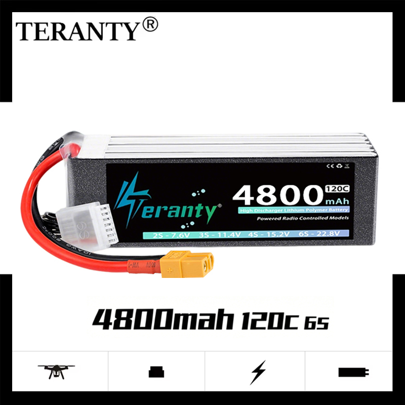 Batterie Lipo TERANTY 6S 4800m - Lipo Battery 6S avis et prix