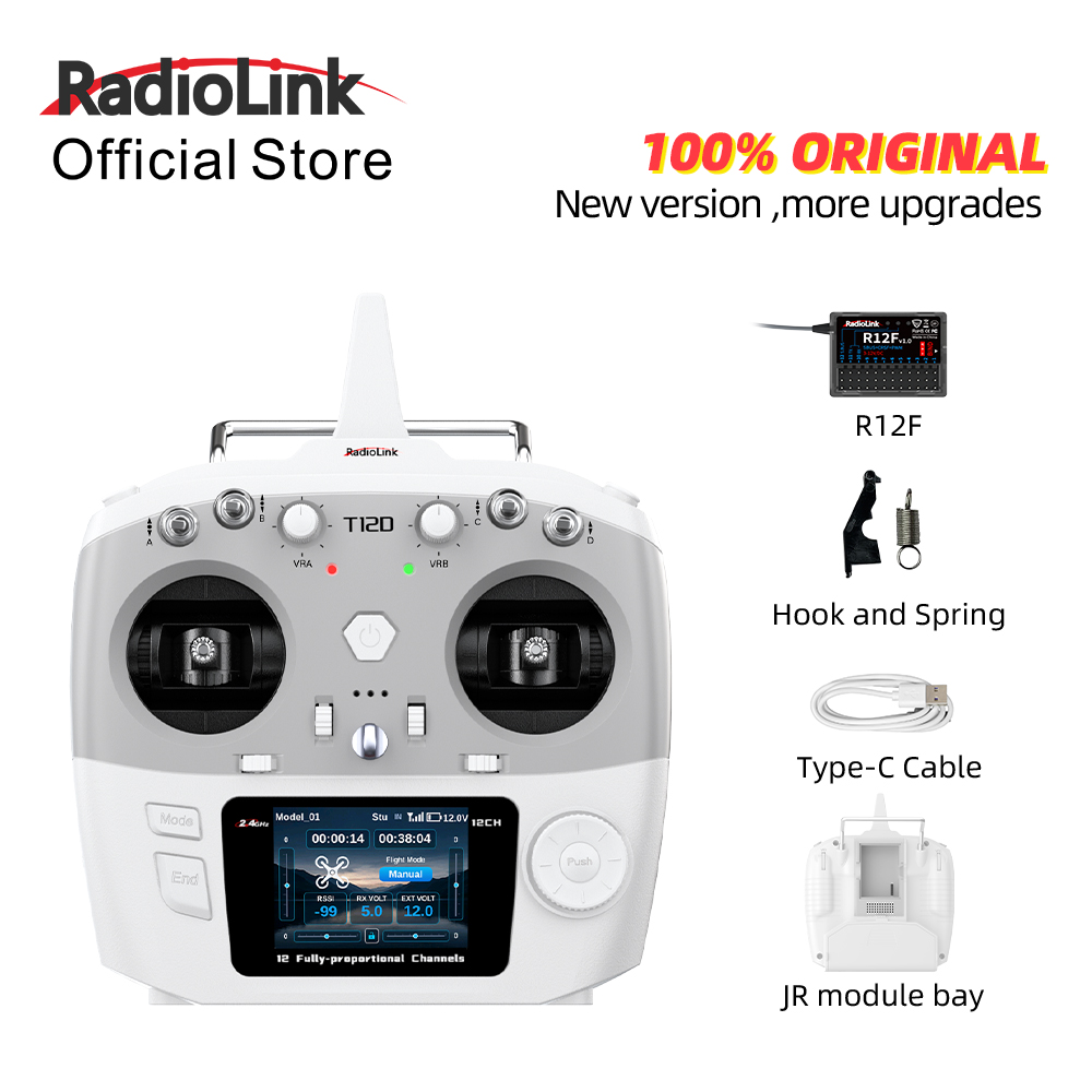 Module RadioLink T12D JR 12CH  - Radio Transmitter 2.4Ghz avis et prix