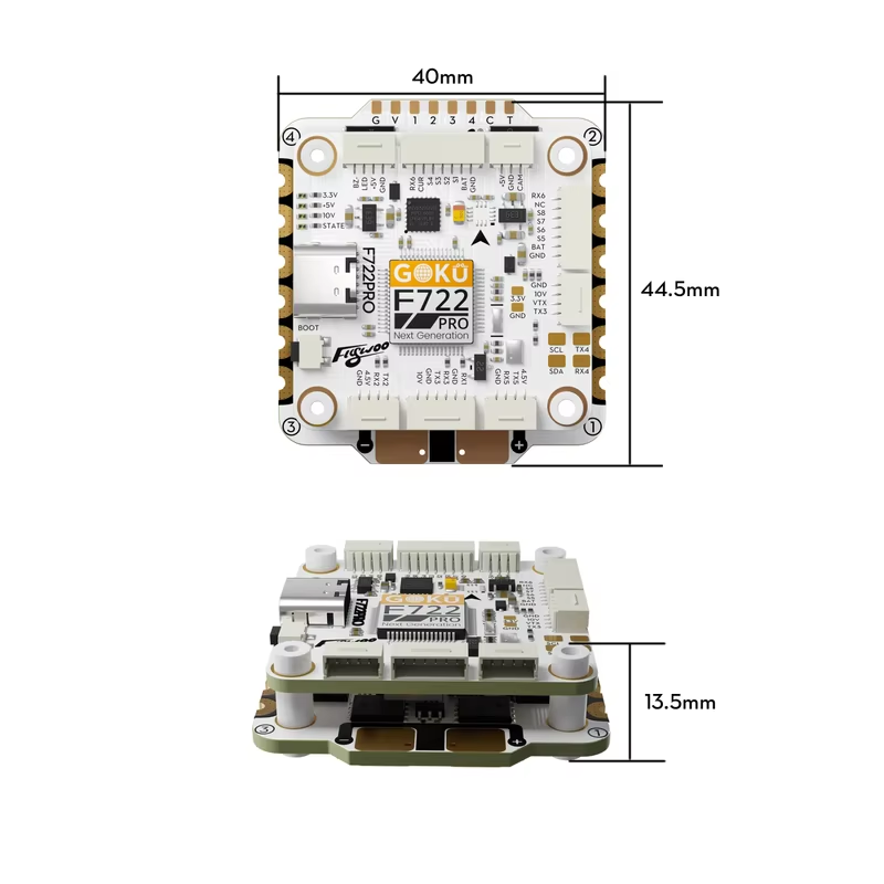 Flywoo GOKU F722 Pro V2 55A 30 - F722 Flight Controller avis et prix