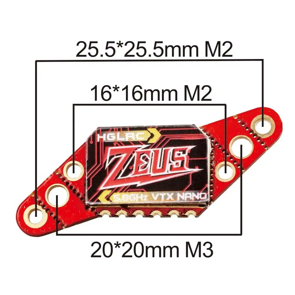 Hglrc Zeus Nano Vtx 5.8G 350Mw - Analog Fpv Camera avis et prix