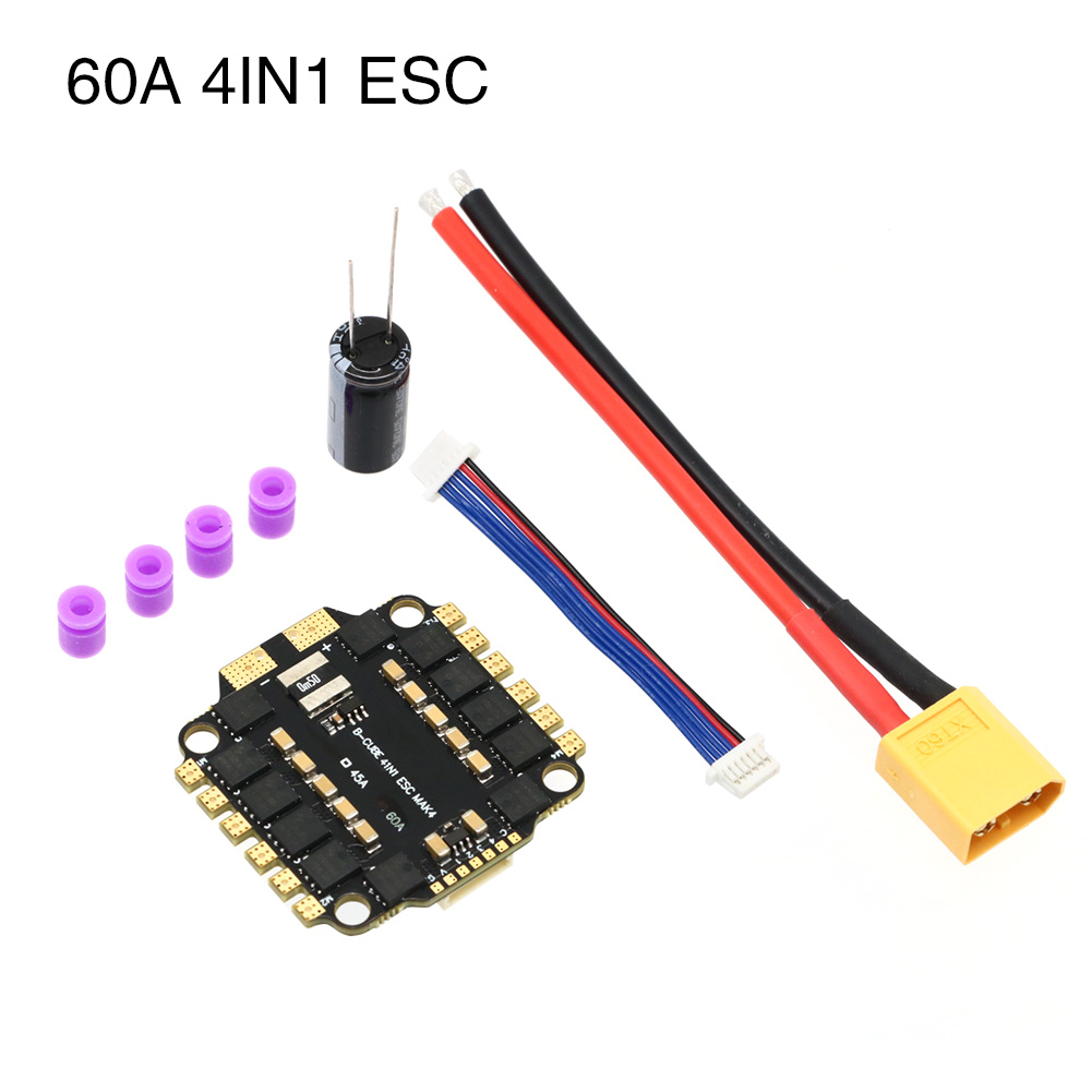 UAngel 4IN1 45A 60A ESC BLHELI - Lipo Battery 6S avis et prix