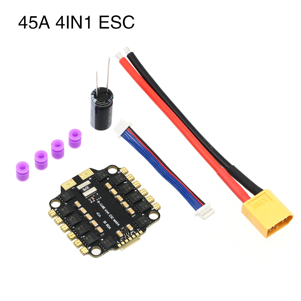UAngel 4IN1 45A 60A ESC BLHELI - Lipo Battery 6S avis et prix