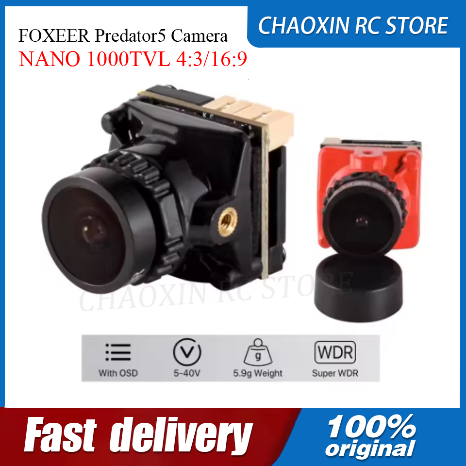 FOXEER Predator5 caméra NANO 1 - Drone With Camera avis et prix
