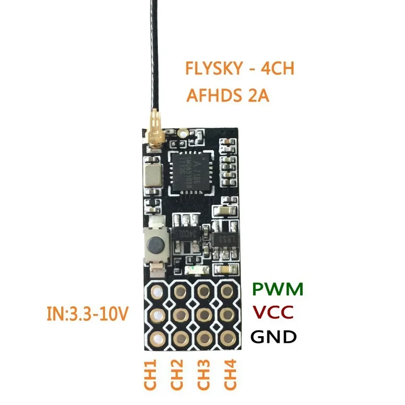 JHEMCU FS2A 4CH AFHDS 2A Mini  - Flysky Transmitter avis et prix