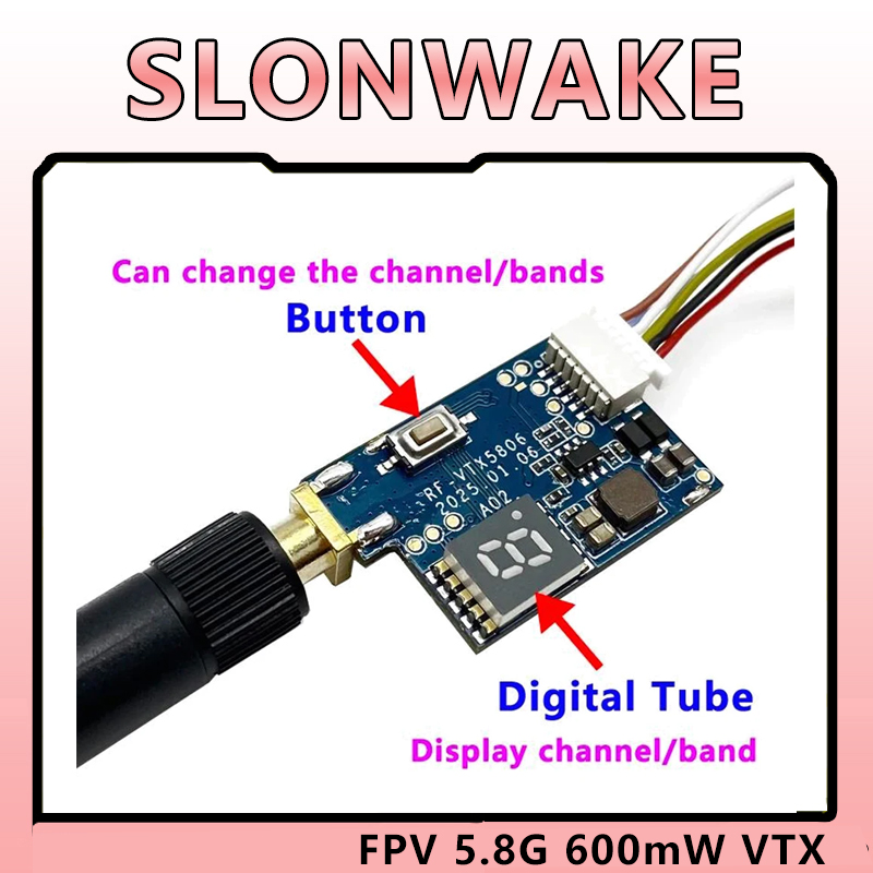 SLONWAKE 5.8G TS5823 PRO Mini  - Analog Fpv Camera avis et prix
