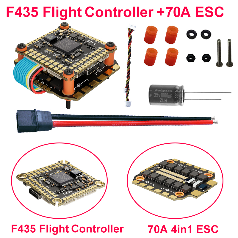 Contrôleur de vol DAKEFPV F435 - Betaflight Fc avis et prix