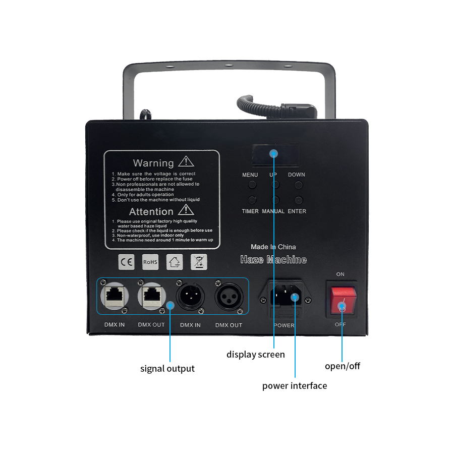 Machine à fumée 1000W, base d' - Smoke Stopper avis et prix