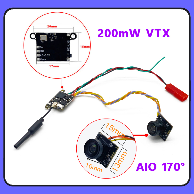 SLONWAKE 5.8G 1200TVL FPV camé - Mini Drone avis et prix
