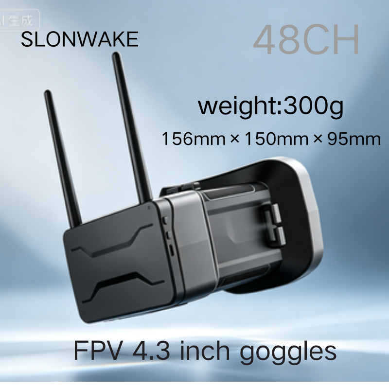 Lunettes FPV 5.8G 4,3 pouces 4 - Goggles Fpv avis et prix