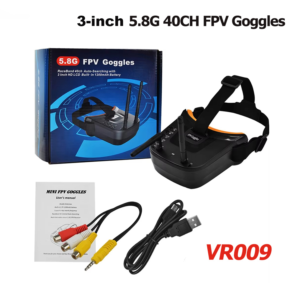 VR009 lunettes vidéo FPV 3 pou - Goggles Fpv avis et prix